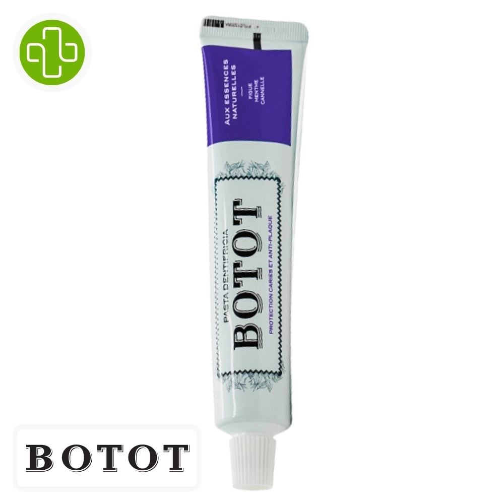 BOTOT Dentifrice Protection Carries Anti-plaque Figue Menthe Cannelle 75ml Saldi Straordinari Offerte Speciali Disponibili Adesso