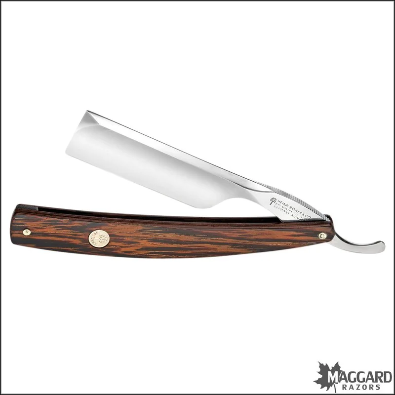 Boker 140534 The Celebrated Wenge 6/8 D2 Straight Razor, Professionally Honed - Saldi Straordinari – Offerte Speciali Disponibili Adesso
