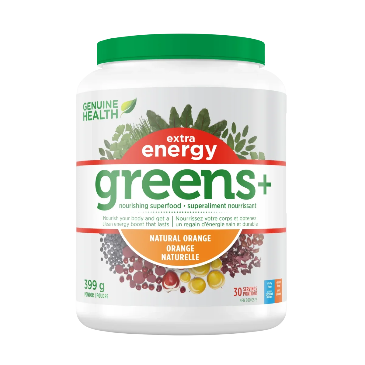 Greens+ énergie supplémentaire - orange naturelle 409g - Saldi Straordinari – Offerte Speciali Disponibili Adesso Hydro Energy Gel Orange 67ml - Commandez maintenant – IronMaxx Nutrition