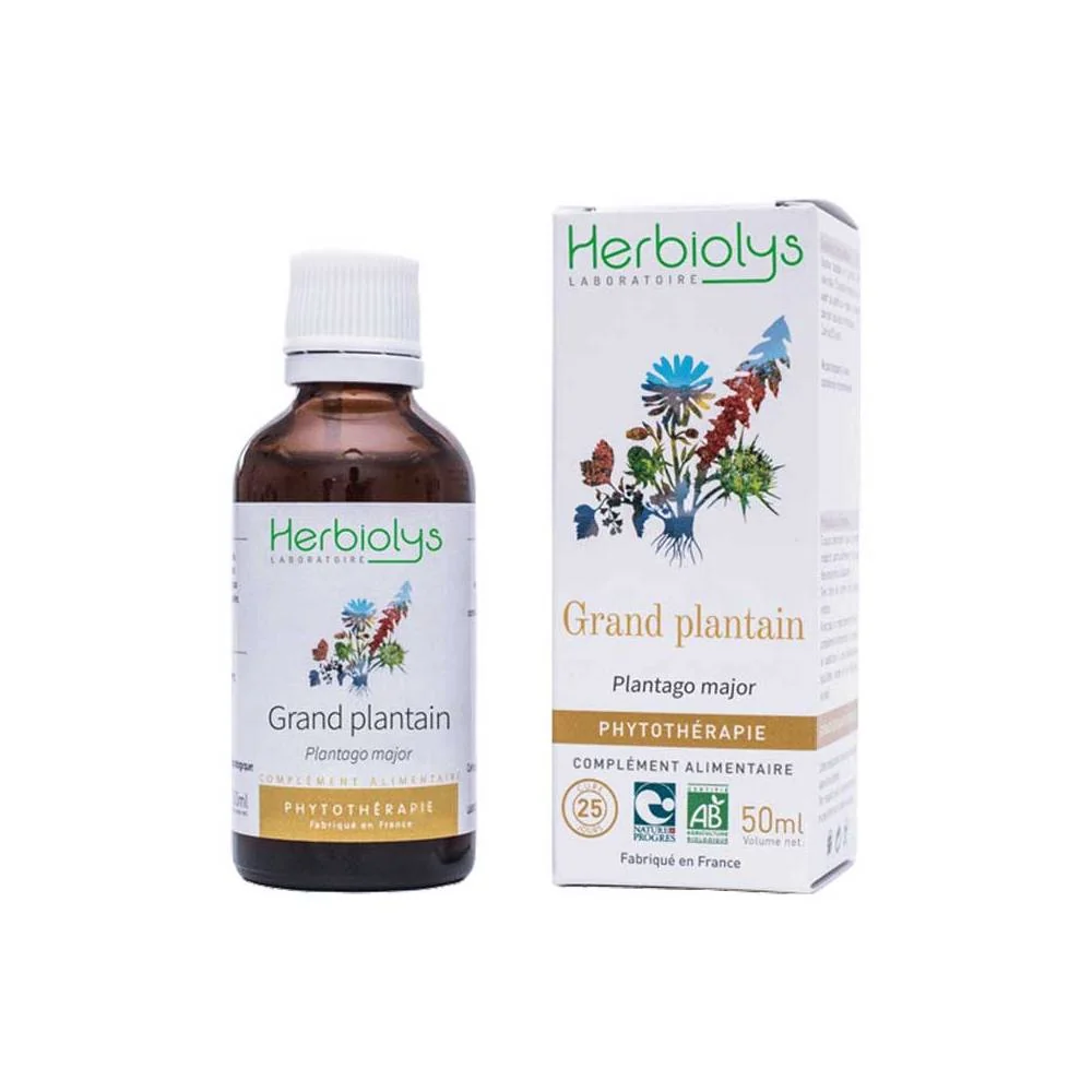 Grand plantain 50 ml BIO - Saldi Straordinari – Offerte Speciali Disponibili Adesso - grand plantain lancéolé plantain millilitre