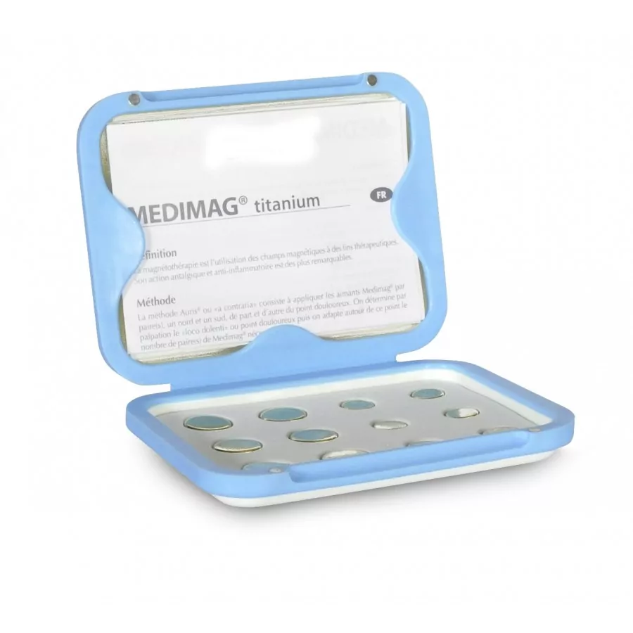 MEDIMAG TITANIUM diamètre 11-15 mm - Organisation de la maison avec des solutions de rangement Aimants Titanium 12200 Gauss - Douleurs hanches, dos