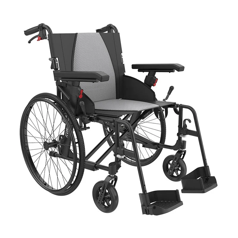 Fauteuil roulant de voyage super léger - Largeur d'assise 50 cm - Organisation salle de la maison avec des solutions de rangement