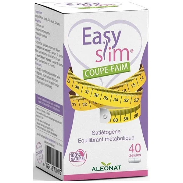 aleonat easy slim coupe faim bt/40 - Saldi Straordinari – Offerte Speciali Disponibili Adesso Coupe faim : Achat de complément alimentaire coupe faim en ligne