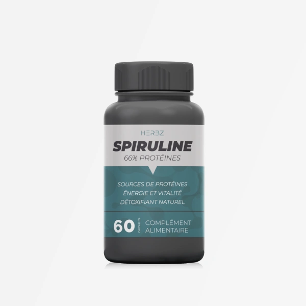 Spiruline Protéines Herbz – Source Naturelle d’Énergie et Vitalité – 60 Capsules - Saldi Straordinari – Offerte Speciali Disponibili Adesso - {'count': 2, 'name': 'Santé'}