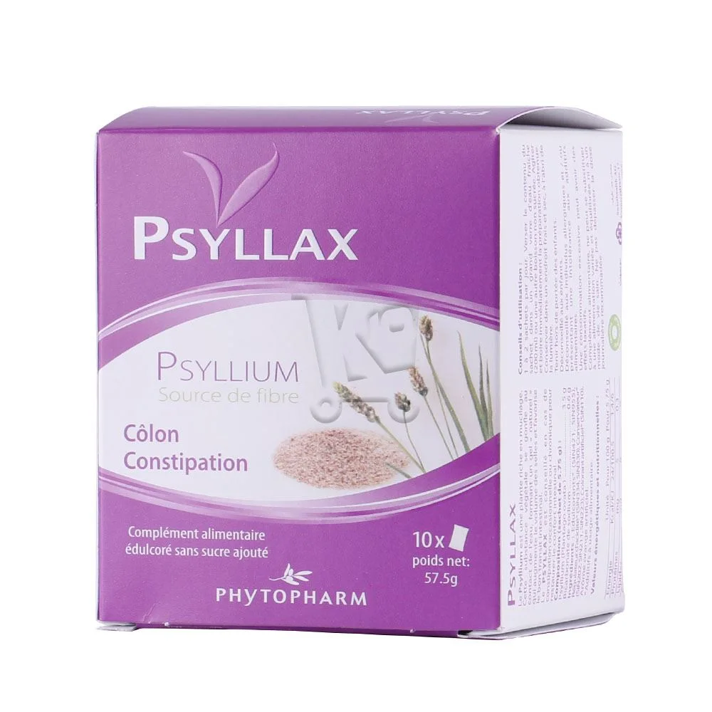 Phytopharm Psyllax Psyllium 10 Sachets - Vins Rouges Harmonieux pour Supplement Chaque Occasion