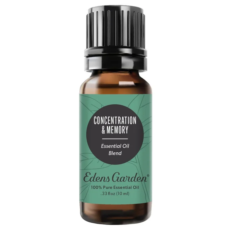 Concentration Memory Essential Oil Blend- For Focus Alertness Cognitive Health Saldi Straordinari Offerte Speciali Disponibili Adesso