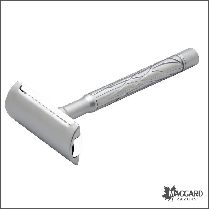 Pearl Shaving K2 Closed Comb DE Safety Razor with Two Handles – Matte Finish Five - Saldi Straordinari – Offerte Speciali Disponibili Adesso