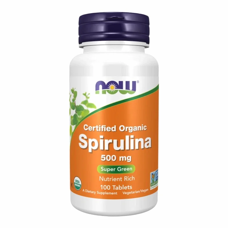 Now Spirulina 500 mg Organic 100 Tablets - ​Boulangerie-Pâtisserie | Pain au Levain & Viennoiseries​ - {'count': 1, 'name': 'tailles'}