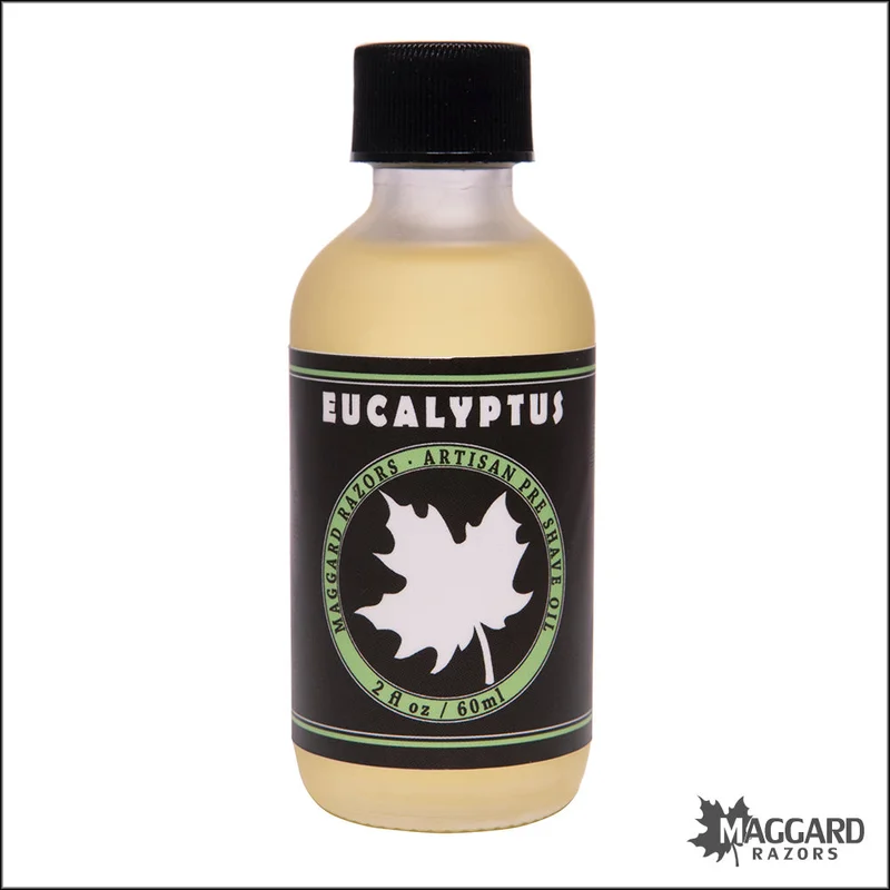 Maggard Razors Eucalyptus Pre Shave Oil with Glycerin, 2oz - Aromatherapy Saldi Straordinari – Offerte Speciali Disponibili Adesso