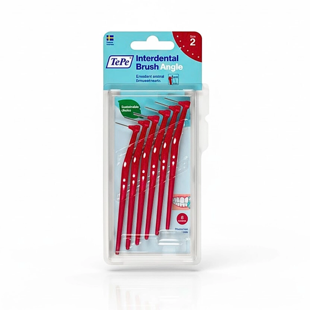 TEPE Interdental Brush Angle Rouge mm Taille 6u Saldi Straordinari Offerte Speciali Disponibili Adesso