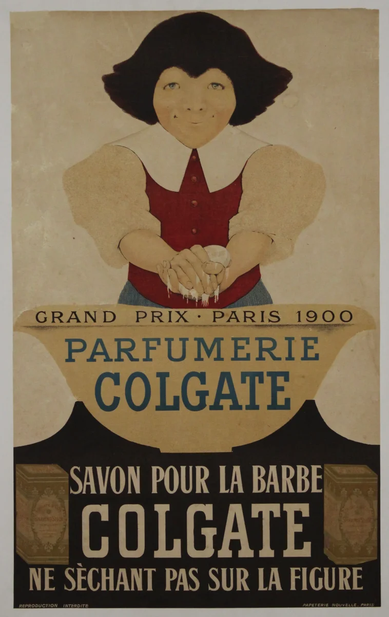 Parfumerie Colgate Savon pour la barbe ne séchant pas la figure Circa 1900 - Saldi Straordinari – Offerte Speciali Disponibili Adesso - {'count': 2, 'name': 'Parfumerie'}