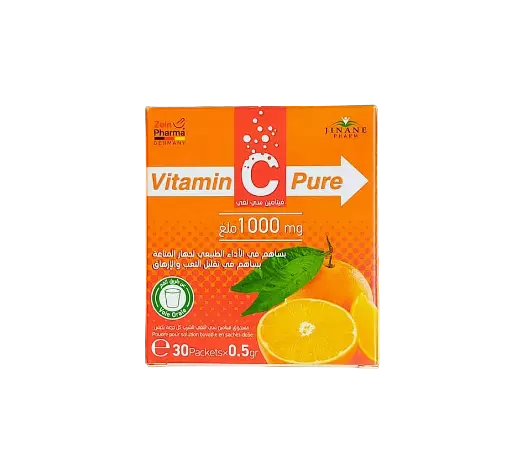 Zein Pharma Vitamine C Pure 1000mg Poudre – 30 sachets - Vins Rouges Harmonieux pour Chaque Occasion - {'count': 1, 'name': 'ConsomActeurs'}