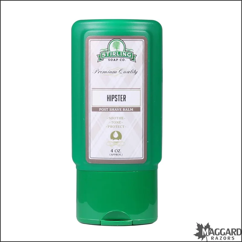 Stirling Soap 1/2 Co. Hipster Aftershave Balm, 4oz – Seasonal Release - Saldi Straordinari – Offerte Speciali Disponibili Adesso