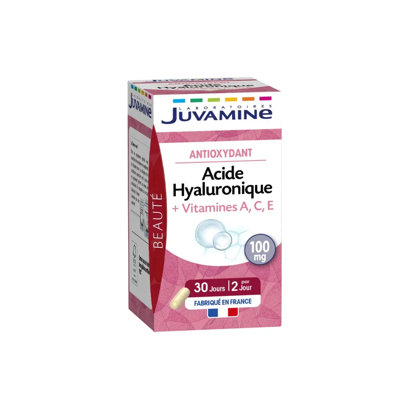 JUVAMINE Antioxydant Acide Hyaluronique + Vitamine A, C, & E - ​Boulangerie-Pâtisserie | Pain au Levain & Viennoiseries​ BoulangerieNet - Acide ascorbique