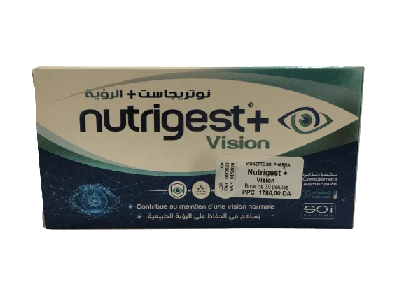 SCI Pharma Nutrigest+ Vision Gélules Vins Rouges Harmonieux Occasion