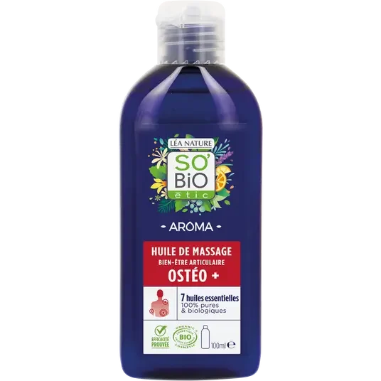 SOBIO Huile de massage Ostéo Bien être articulaire 100 ml - E-shop mondial – Produits durables, modernes et accessibles partout Huile De Massage Articulaire 100ml