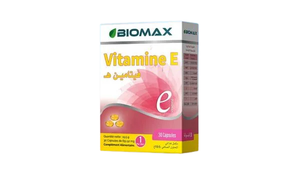Biomax Vitamine E ( D-Alpha-Tocophérol ) 30 Gélules - Vins Rouges Harmonieux pour Chaque Occasion - {'count': 2, 'name': 'World'}