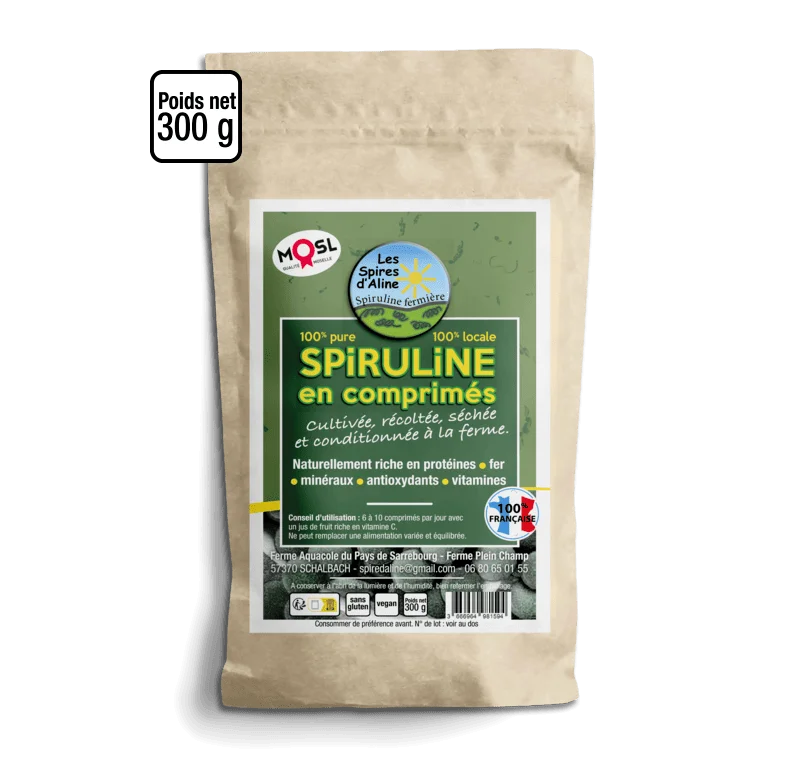 Spiruline en comprimés – 300g - Saldi Straordinari – Biogaran Offerte Speciali Disponibili Adesso