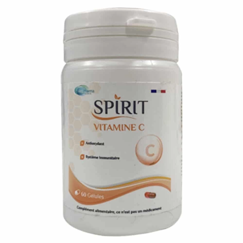SPIRIT PHARMA – Vitamine C – 60 Gélules - Saldi Straordinari – Offerte Speciali Disponibili Adesso Vitamine C liposomale Forte Pharma - Fatigue passagère, immunité