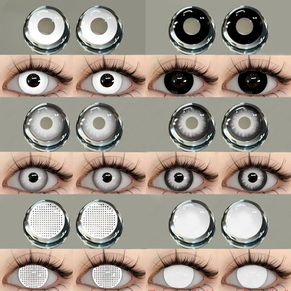 Lentilles contact Colorées Halloween Boutique Bébé Ligne Soins Jouets Articles Maison