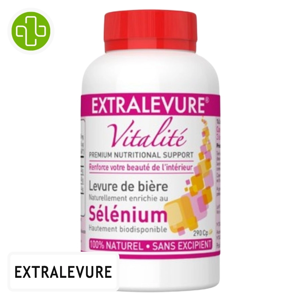EXTRALEVURE – Vitalité Levure De Bière Au Sélénium – 290 Comprimés - Saldi Straordinari – Offerte Speciali Disponibili Adesso Extralevure vitalite selenium 125 Comprimès