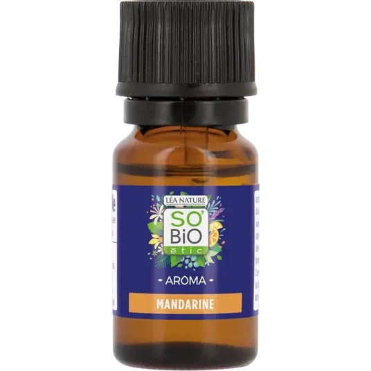 SOBIO Huile essentielle Mandarine Bio 10 ml - E-shop mondial – Produits durables, modernes et accessibles partout MANDARINE VERTE (Citrus reticulata Blanco) - Huile essentielle BIO garantie  ChromaCert® - Chémotypée & Intégrale
