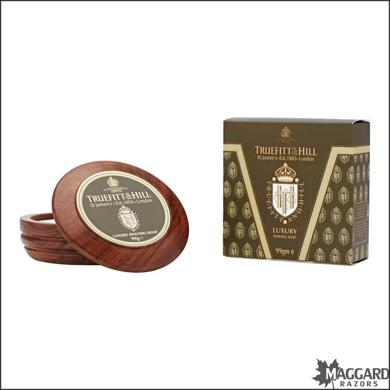 Truefitt Luxury Shaving Soap Wooden Bowl Saldi Straordinari Offerte Speciali Disponibili Adesso