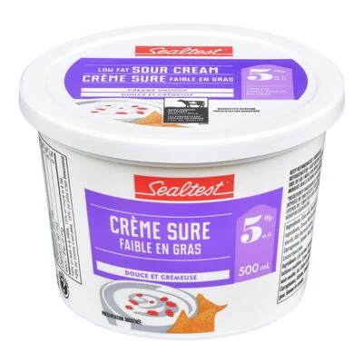 Sealtest crème sure 5% 500 ml - Vins Rouges Harmonieux pour Chaque Occasion Cépage