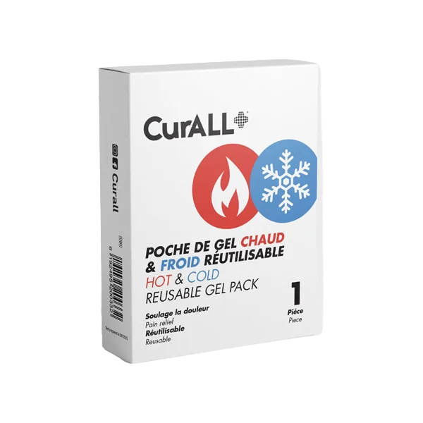 CURALL POCHE DE GEL CHAUD/ FROID +POCHETTE B/1 - ​Boulangerie-Pâtisserie | Pain au Levain & Viennoiseries​ Compresse