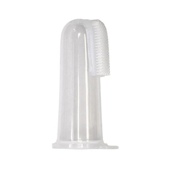 Green Sprouts - Brosse à Dent de Doigt en Silicone||Green Sprouts - Silicone Finger Toothbrush - Boutique Bébé en Ligne : Soins, Jouets et Articles Maison Brosse à dents en silicone de doigt