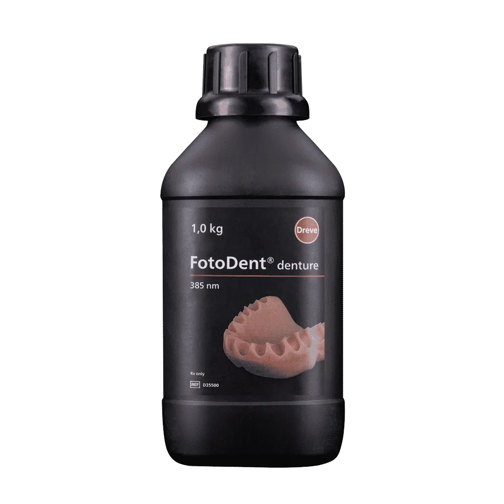 Résine Dreve FotoDent Denture Pink Transparent – 385nm UV (1kg) - ​Drones Professionnels & Grand Public | Boutique Française
