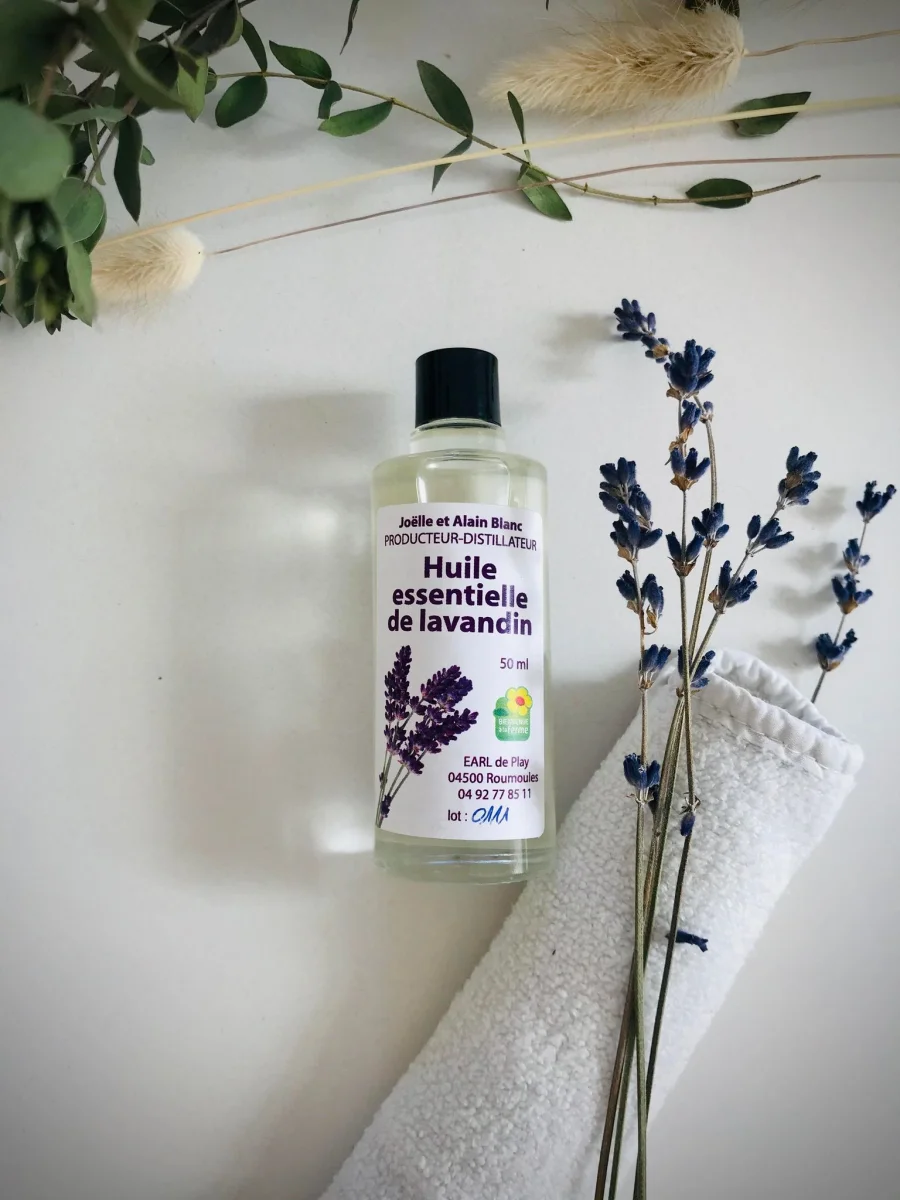 Huile essentielle lavandin 50ml Vins Rouges Harmonieux Occasion