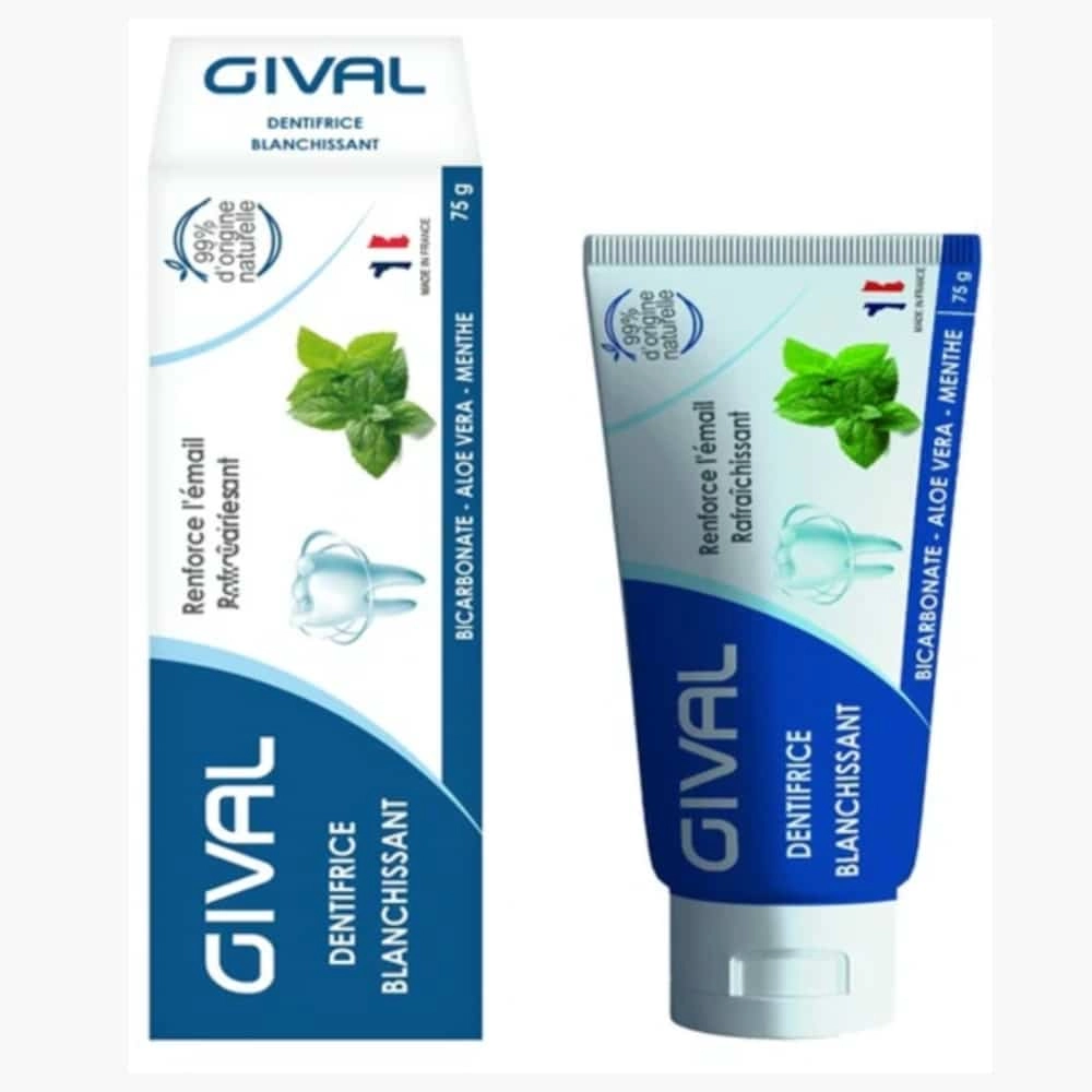 GIVAL – Dentifrice Blanchissant – 75g - Saldi Straordinari – Offerte Speciali Disponibili Adesso Gum Original White Dentifrice Blancheur 75ml - Easypara