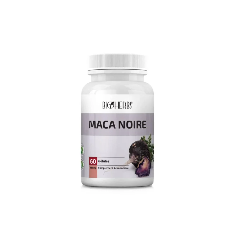 Bioherbs Maca Noire 60 Gelules - Saldi Straordinari – Offerte Speciali Disponibili Adesso - ail noir noire gelule
