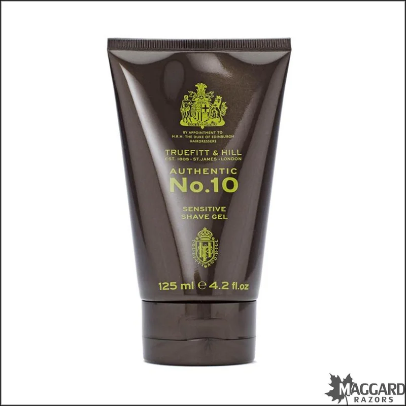 Truefitt and Hill No. 10 Sensitive Shave Gel, 125ml - Saldi Straordinari – Offerte Speciali Disponibili Adesso - Hej organic