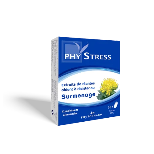Phytopharm PhyStress 30 Comprimés - Vins Rouges Harmonieux mm pour Chaque Occasion