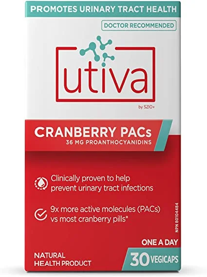 Utiva Cranberry PACs – 30 Capsules - Brand' Saldi Straordinari – Offerte Speciali Disponibili Adesso