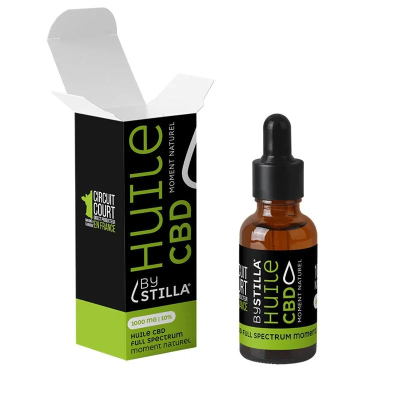 Huile de CBD 40% – Chanvre – Moment Naturel – 10ml - Édition Limitée – L’Art de la Table Française en Promotion ! HUILE CBD SAVEUR CHANVRE - MOMENT NATUREL | STILLA® FULL SPECTRUM Bien-être  – Herbalcura