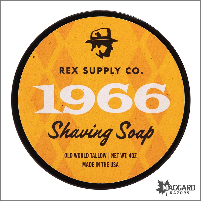 Rex Supply Co Old World Tallow Shaving Soap oz Saldi Straordinari Offerte Speciali Disponibili Adesso