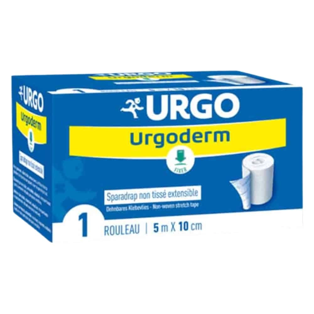 URGO – Urgoderm Sparadra Non Tissé Extensible Rouleau 5mx10cm – 1u - Saldi Straordinari – Offerte Speciali Disponibili Adesso Urgoderm sparadrap non tissé extensible Urgo - rouleau 10m x 5cm
