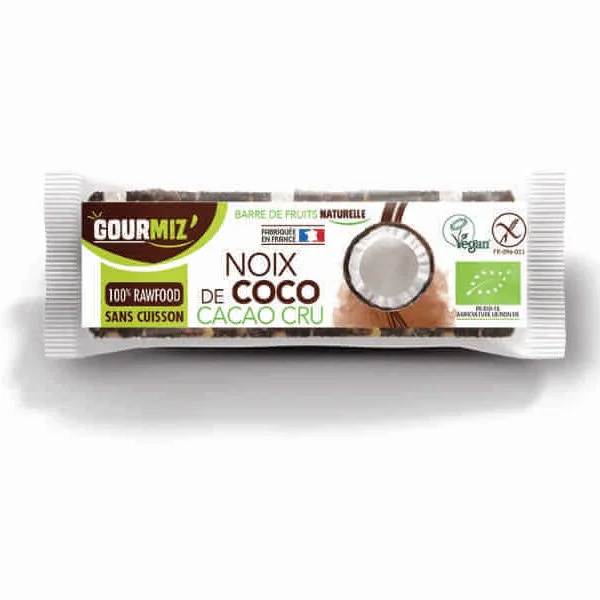 Barre énergétique Noix de coco-Cacao cru - 35cl Vins Rouges Harmonieux pour Chaque Occasion