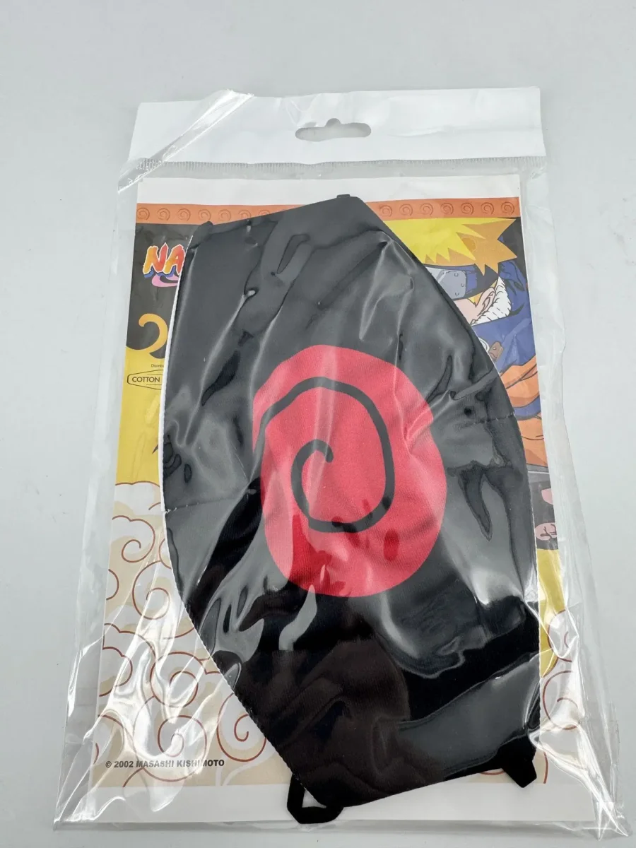 Naruto logo rouge Masque Adulte réutilisable Cotton Division TEX45452sf11mxl Saldi Straordinari Offerte Speciali Disponibili Adesso
