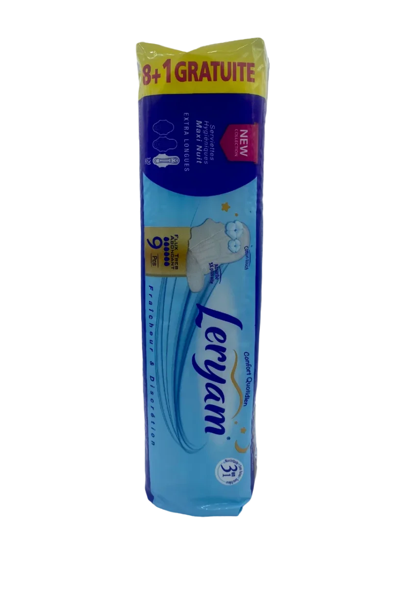 لريام فوط صحية ماكسي ليلية -طويلة جدا – 09 قطع - Vins Rouges Harmonieux pour Chaque Occasion blanc