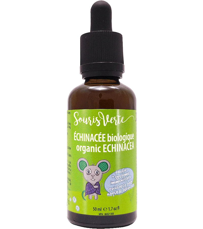 Sirop Échinacée tonifiant – Souris verte - ​Boulangerie-Pâtisserie Sirops | Pain au Levain & Viennoiseries