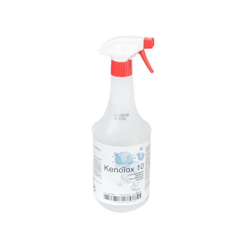 Kenolox 10 – Désinfectant Virucide Surfaces & Espaces - Saldi Straordinari – Offerte Speciali Disponibili Adesso Spray nettoyant Désinfectant Spray Grand Format à l'Eucalyptus | SANYTOL