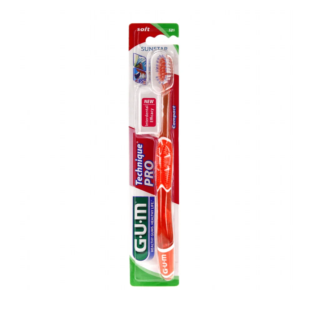 Gum Technique PRO Brosse à Dents (525) - Saldi Straordinari – Offerte Speciali Disponibili Adesso S-PRO Brosse Paddle Plate à picots Noire | Produits professionnels Pro-Duo