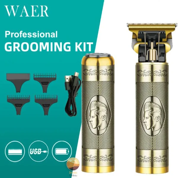 Rasoir Électrique Rechargeable 2en1 Waer - Saldi Straordinari – Offerte Speciali Disponibili Adesso - Jetable