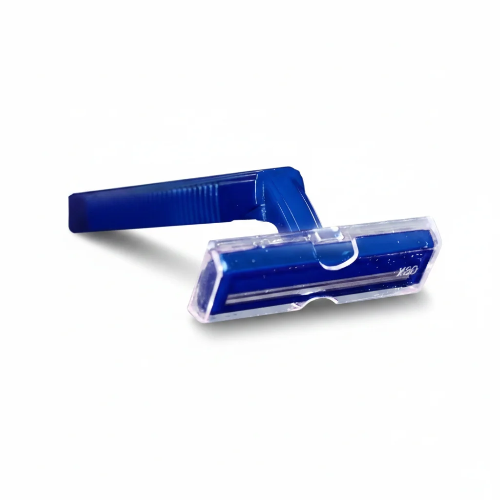 Rasoir facial jetable double lame bleu BTE/100 - Saldi Straordinari – Offerte Speciali Disponibili Adesso Sachet de 5 rasoirs jetables JDF – Dissol