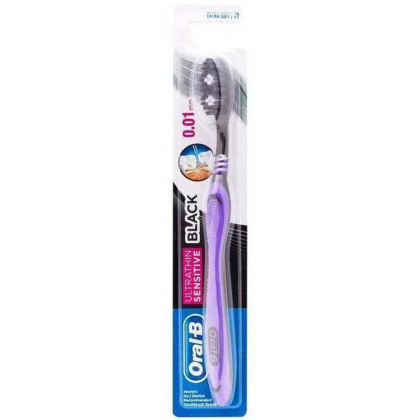 Oral-B Brosse A Dents Noir Ultrathin Sensitive Extra Soft - Saldi Straordinari – Offerte Speciali Disponibili Adesso Oral B Sensitive Clean Pro Brossettes pour dents sensibles