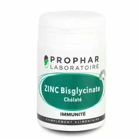 Zinc Bisgly – 50 gélules – Prophar - ​Boulangerie-Pâtisserie | Pain au Levain & Viennoiseries​ - {'count': 1, 'name': 'Research'}